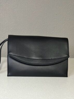 A New Day Leather Wristlet Clutch